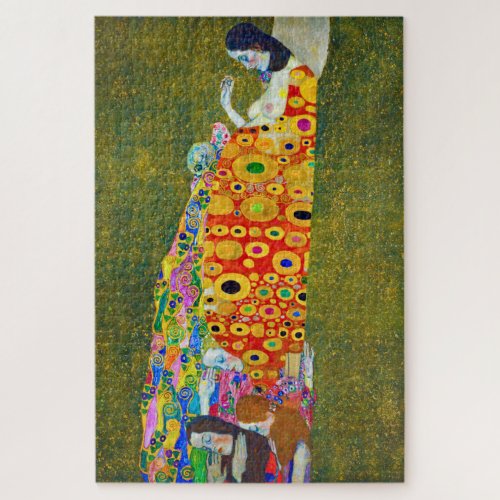 Hope Gustav Klimt Jigsaw Puzzle