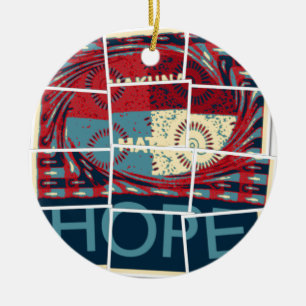 Hope Hakuna Matata Ceramic Ornament