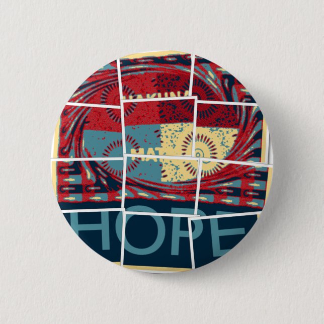 Hope Hakuna Matata Pinback Button (Front)