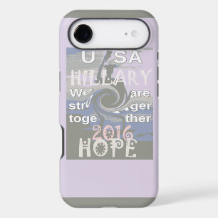 Hope  Hillary USA We Are Stronger Together iPhone 17 Air Case