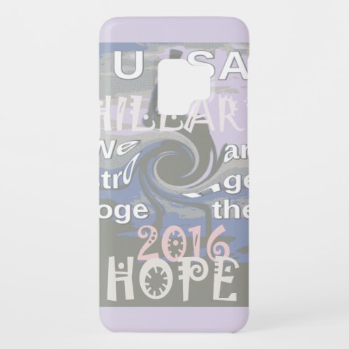 Hope  Hillary USA We Are Stronger Together Case_Mate Samsung Galaxy S9 Case