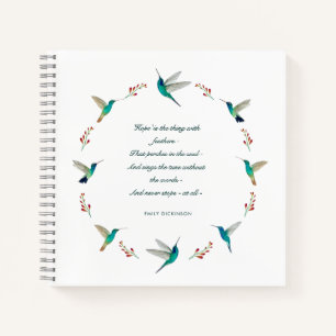Hope Hummingbird Journal