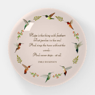 HOPE Hummingbirds Paperweight