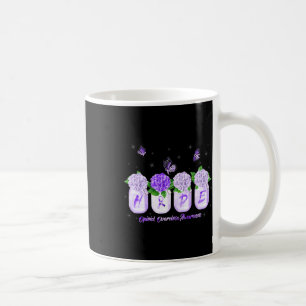 Hope Hydrangea Flower Butterfly Opioid Overdose Aw Coffee Mug