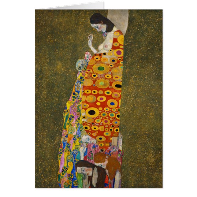Hope II Gustav Klimt Cards (Front)