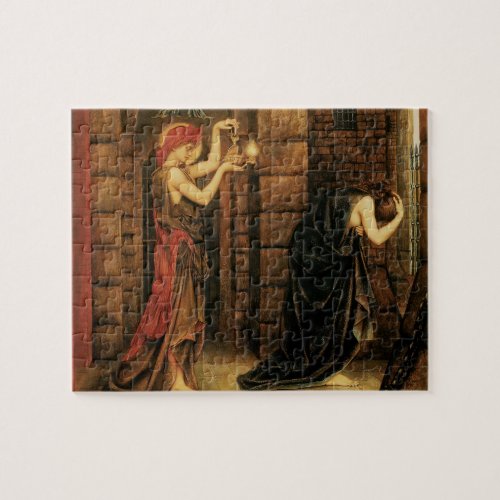 Hope in a Prison of Despair by Evelyn De Morgan Jigsaw Puzzle