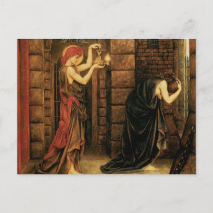 Hope in a Prison of Despair by Evelyn De Morgan Postcard