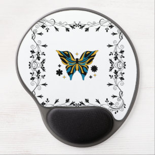 Hope in Shadow – Blue Butterfly Radiance Gel Mouse Pad