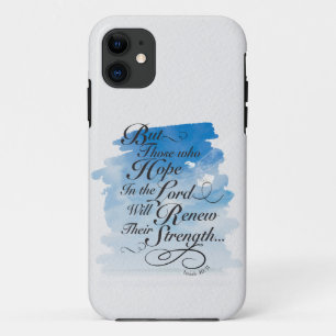 Hope in the Lord - Isaiah 40 iPhone 11 Case