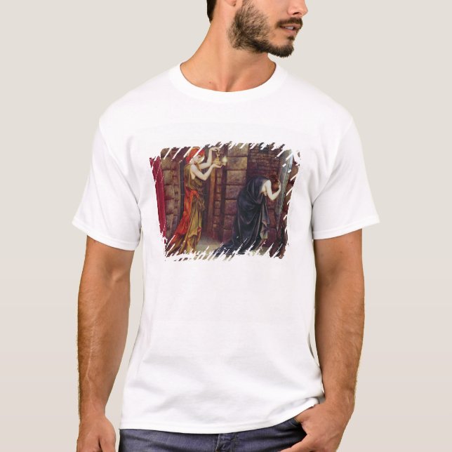 Hope in the Prison of Despair (oil on canvas) T-Shirt (Front)