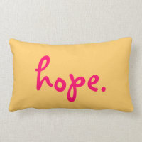 Hope Inspirational Pilow Lumbar Pillow