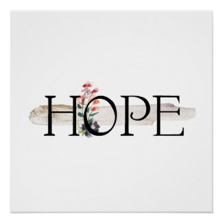 HOPE Inspirational Poster Print