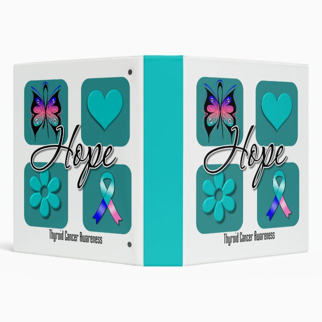 Hope Inspirational - Thyroid Cancer Binder (Background)