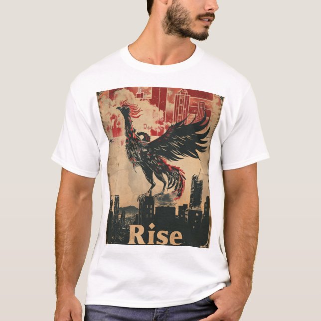 Hope Inspired Poster by Shepard Fairey T-Shirt (Front)