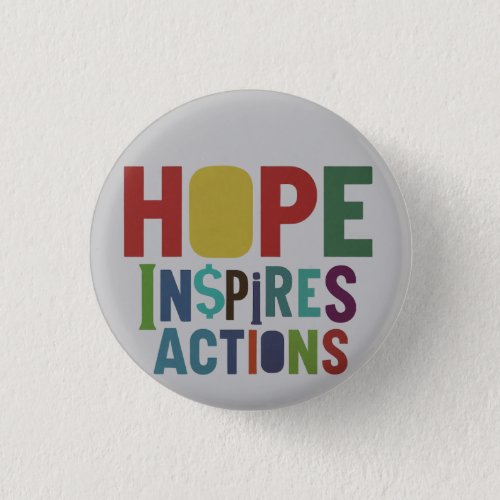 Hope Inspires Actions Button