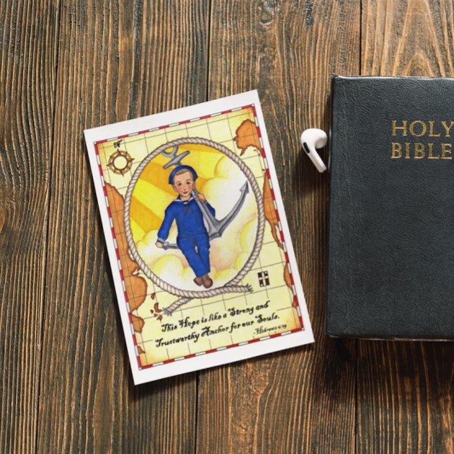 Hope is an Anchor Inspirational Postcard (Creator Uploaded)