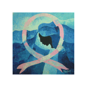 Hope is here 2012 wood wall art