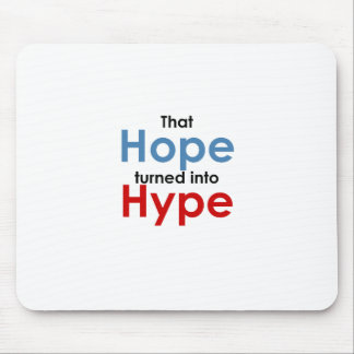 Hope is hype: Anti-Obama Mouse Pad