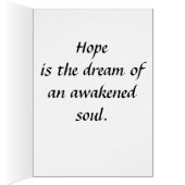 Hope is the Dream Cards (Inside (Right))