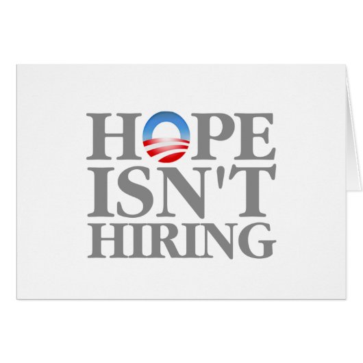 Hope Isn't Hiring Cards (Front Horizontal)