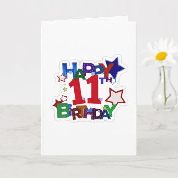 Hope It Is Cool Like You "11 Years Old" Card by kidnonna at Zazzle