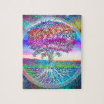 Hope Jigsaw Puzzle<br><div class="desc">Tree pf Life features a colorful tree and root system in a rainbow of colors. Created for Amelian Angels and sold exclusively through AmelianAngels.com, all rights reserved.</div>