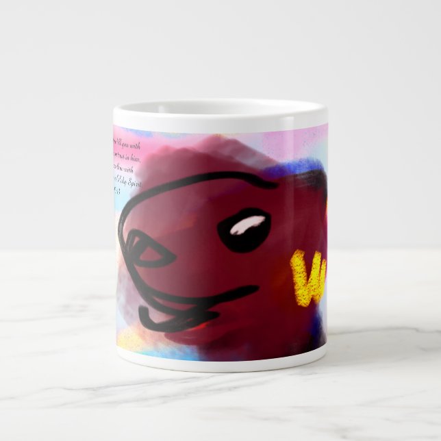 hope joy giant coffee mug (Front)