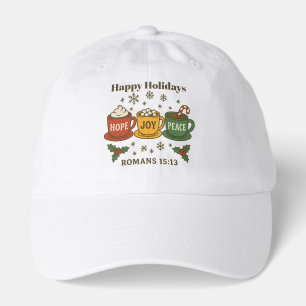 Hope joy Peace and Cocoa Hat