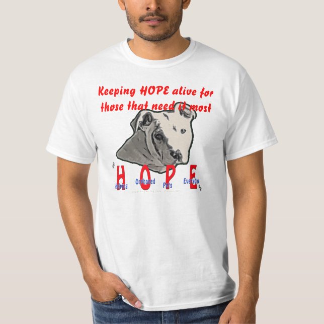 HOPE - Keeping HOPE alive T-Shirt (Front)