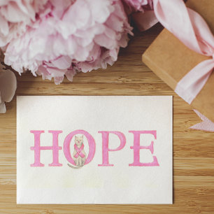 Hope Kitty Encouragement Get Well Card