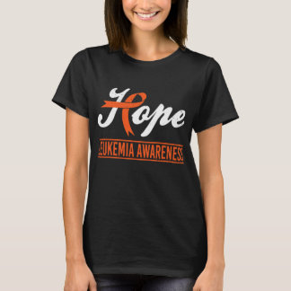 Hope Leukemia Cancer Awareness Month T-Shirt