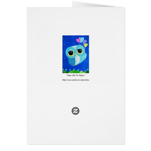 Hope Lifts Me Higher (Back)