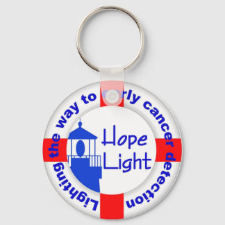 Hope Light Keychain-Lighting the Way to Early Det Keychain