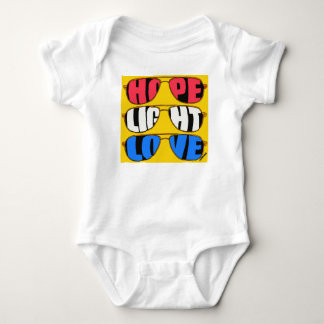 Hope Light Love Biden Baby/Toddler Shirt (White)