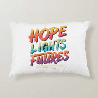 Hope Lights Futures Accent Pillow