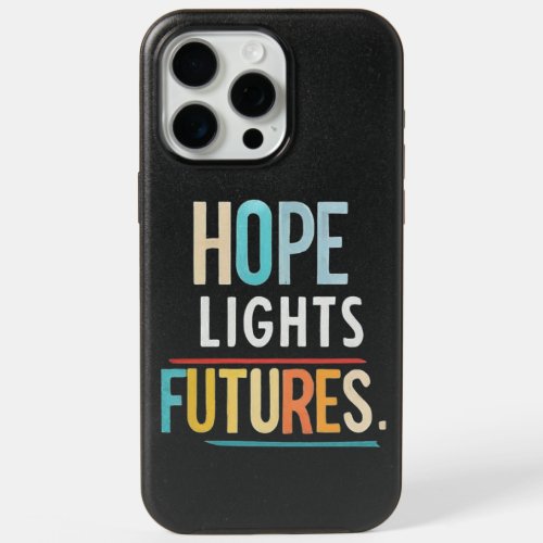 Hope Lights Futures iPhone 15 Pro Max Case