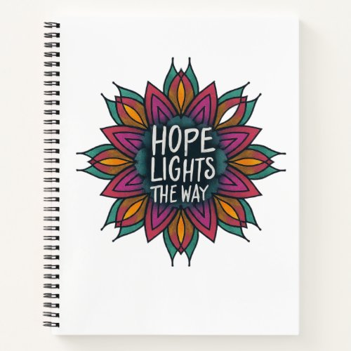 Hope Lights the Way Notebook