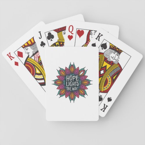 Hope Lights the Way Playing Cards