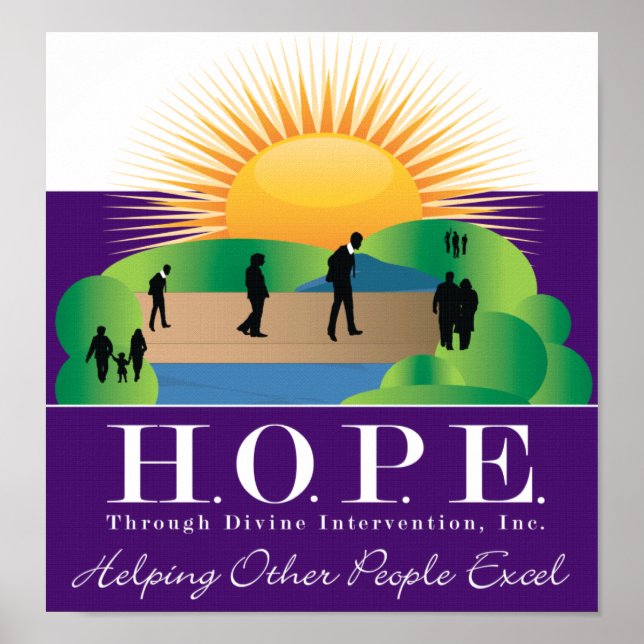 HOPE logo poster (Front)