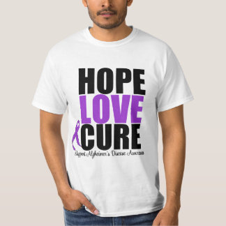 Hope Love Cure Alzheimer's Disease T-Shirt