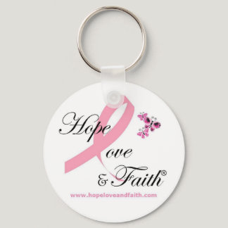 Hope Love & Faith Keychain