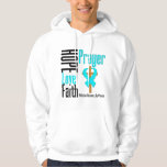 Hope Love Faith Prayer Addiction Recovery Hoodie