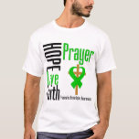 Hope Love Faith Prayer Traumatic Brain Injury T-Shirt