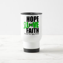 Hope Love Faith Traumatic Brain Injury Travel Mug