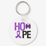 Hope Lupus Awareness Keychain