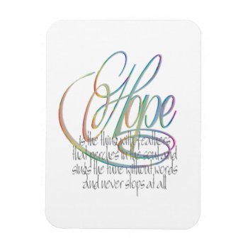 Hope Magnet by ArtDivination at Zazzle