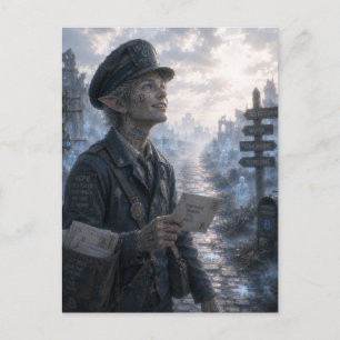 Hope / Mail Carrier / Endless Road Postcard