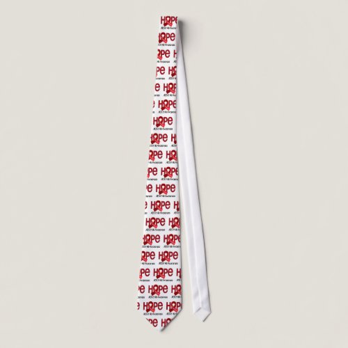 Hope Matters 2 AIDS Neck Tie Hope Matters 2 AIDS Neck Tie