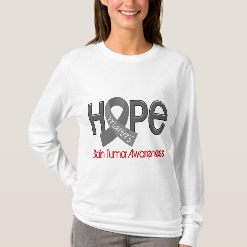 Hope Matters 2 Brain Tumor T_Shirt