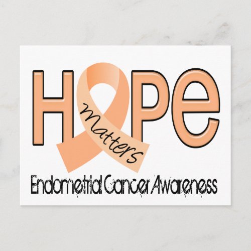 Hope Matters 2 Endometrial Cancer Postcard